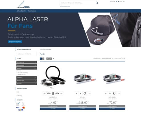 Alphalaser-Screenshot-Shopsoftware-CosmoShop
