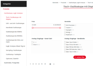 B2B Shop Beispiel