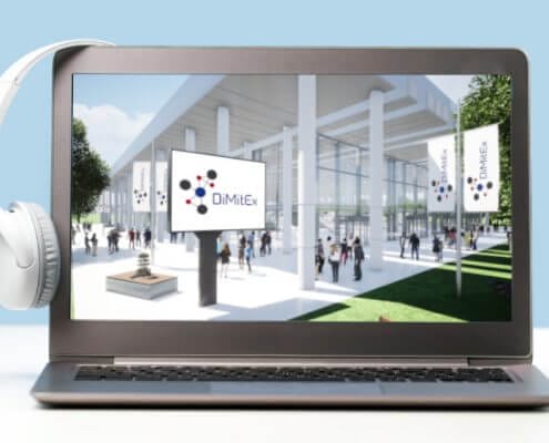 Virtuelle 3D Messe - Dimitex Digitalisierung Mittelstand