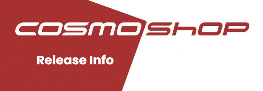 CosmoShop Neues Release