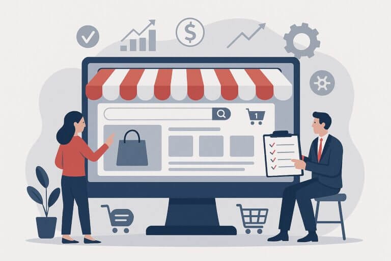 Aufbau einers B2B Webshops